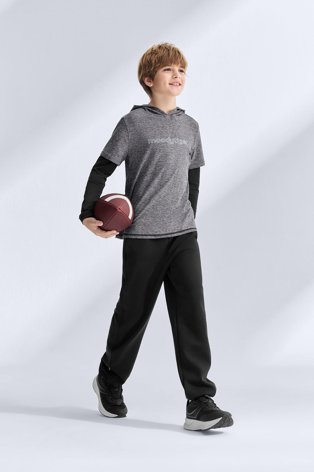 2-in-1 Long Sleeves Tee **Mocha**