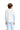 2-in-1 Long Sleeves Tee **White Blue**