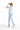 2-in-1 Long Sleeves Tee **White Blue**
