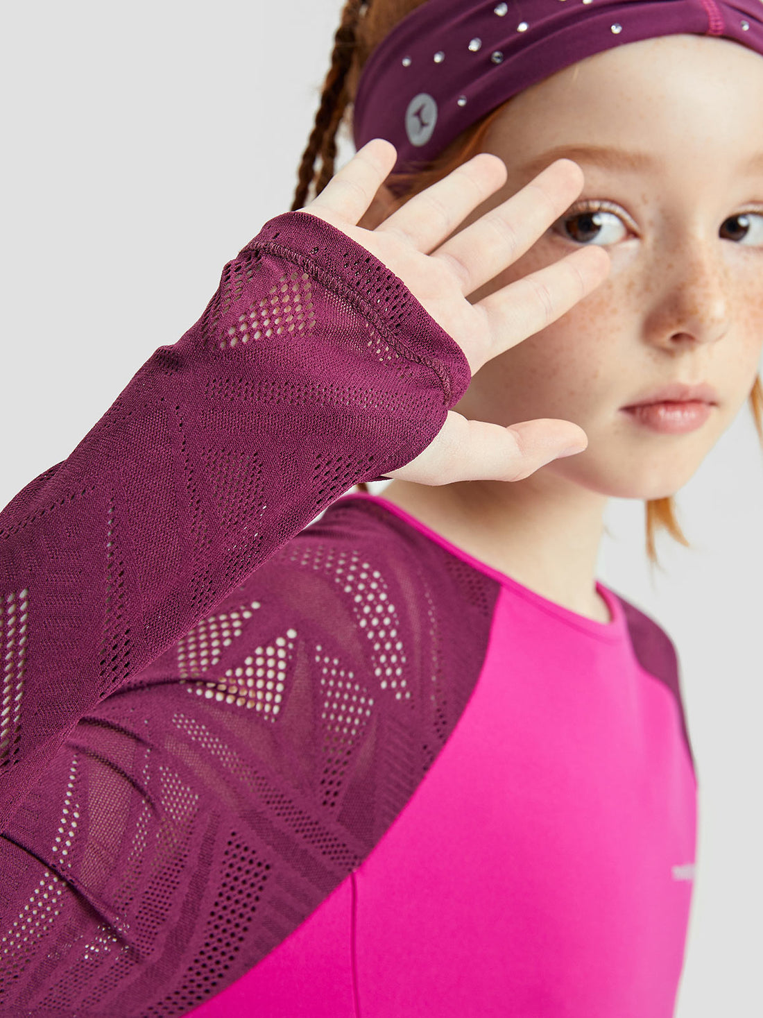 On ice Skater Dress **Plum Purple**