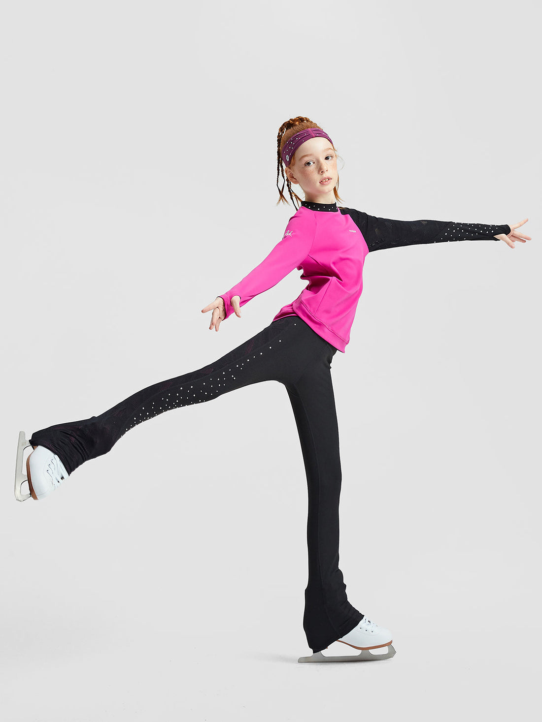 On ice Long Sleeve **Plum Purple**