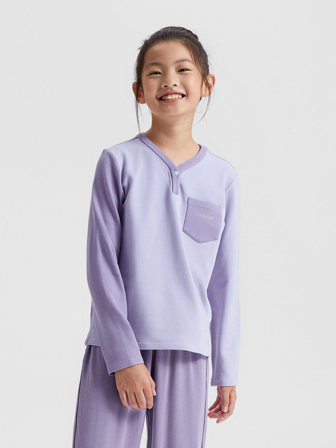 Color Block Lounge Top