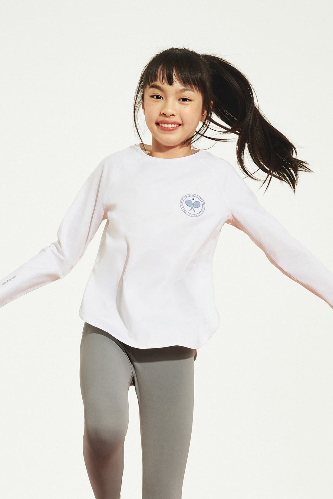 Tennis Long Sleeves Tee **Cloud Dancer**