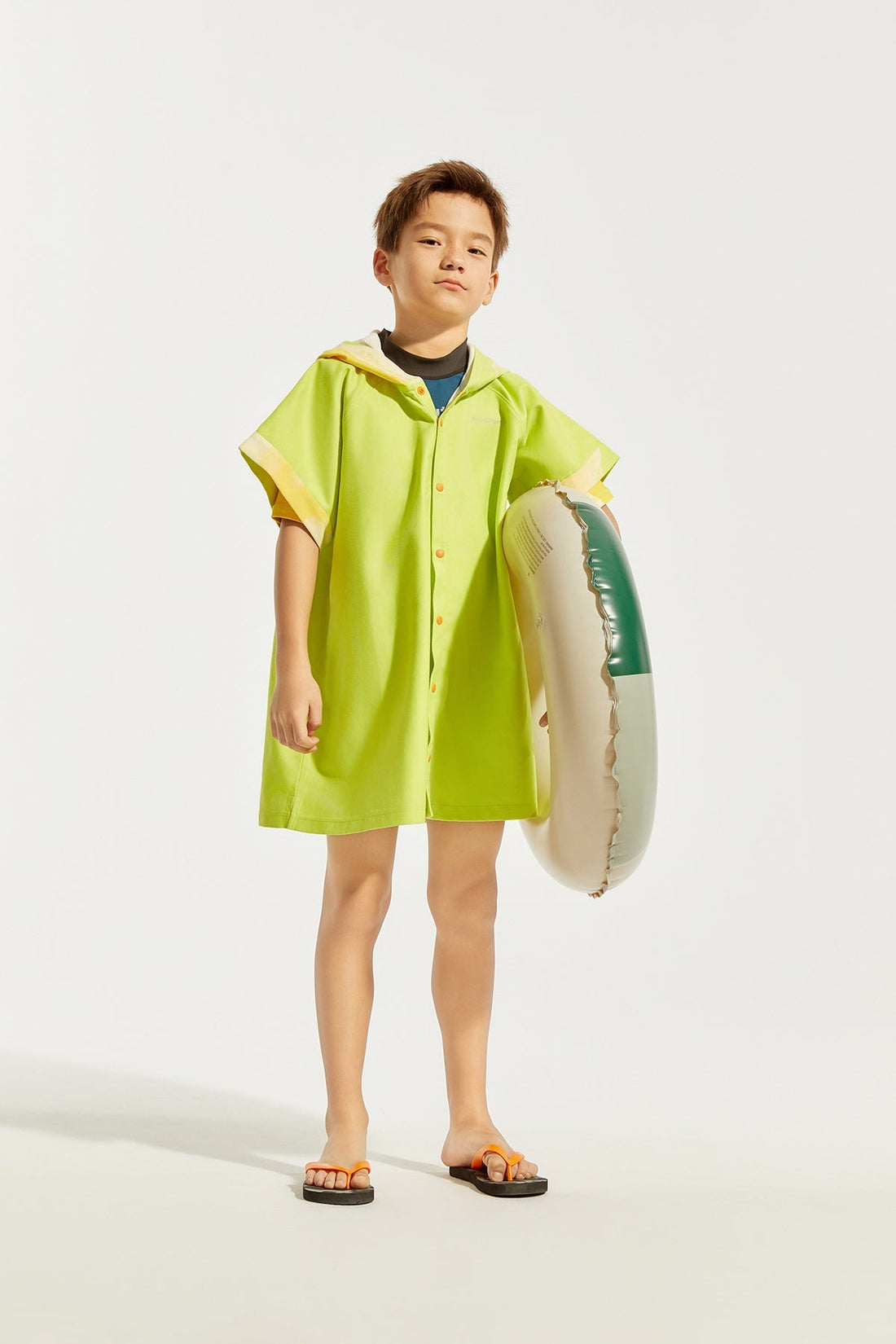 Waverider Hooded Surf Ponchos **Honeydew**