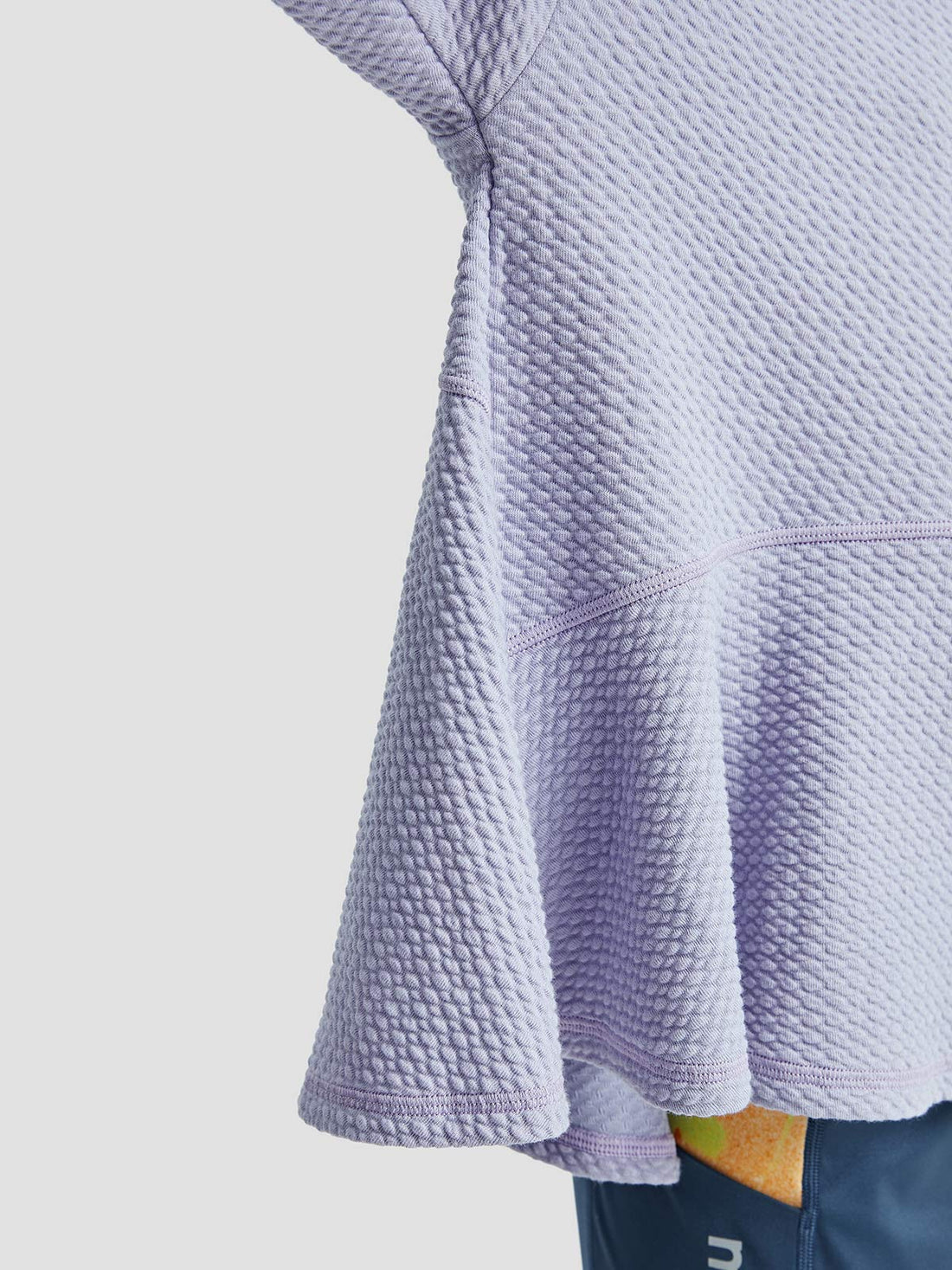 Cotton Wave Crewneck Sweater **Cosmic Sky**