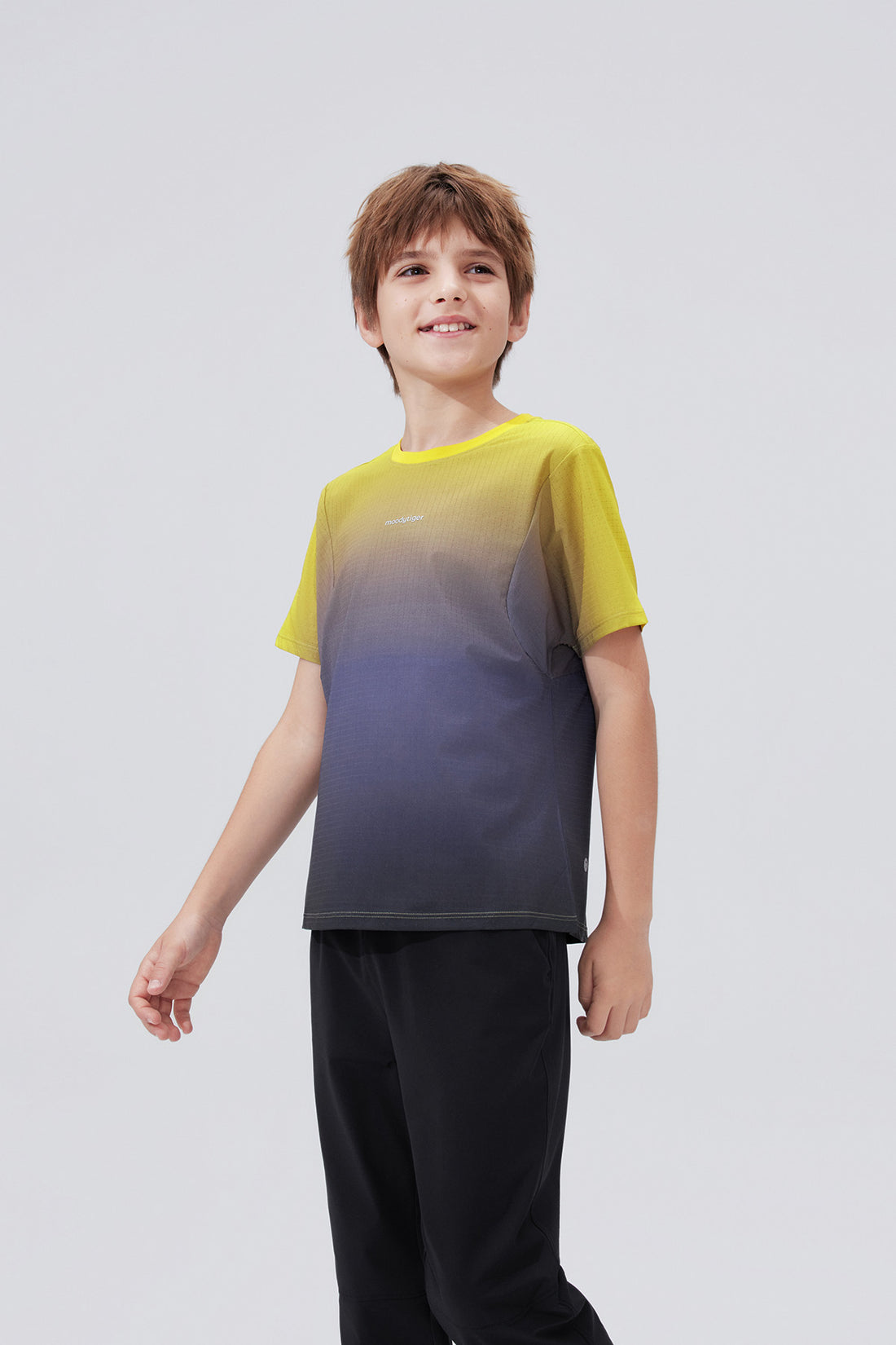 Air Supply Gradient Short Sleeve **Spectrum Purple Black**