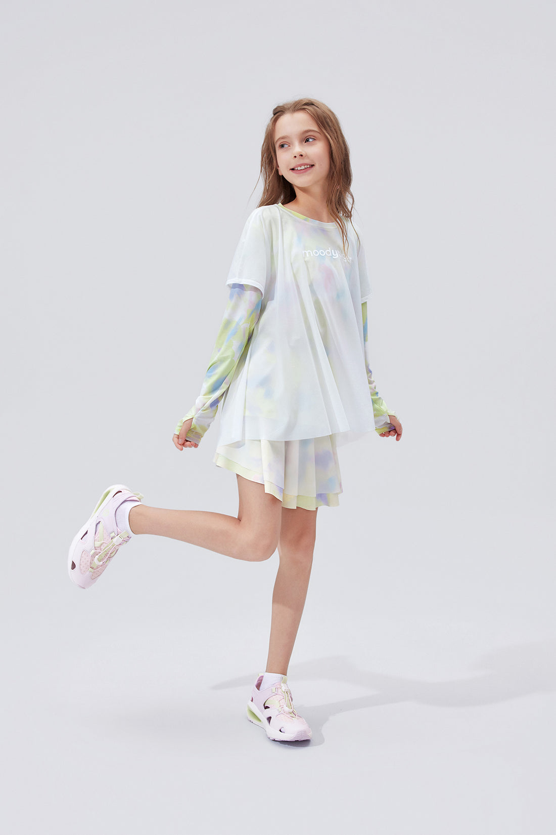 Fairy Printed Skirt **Bloom Romance Yellow**