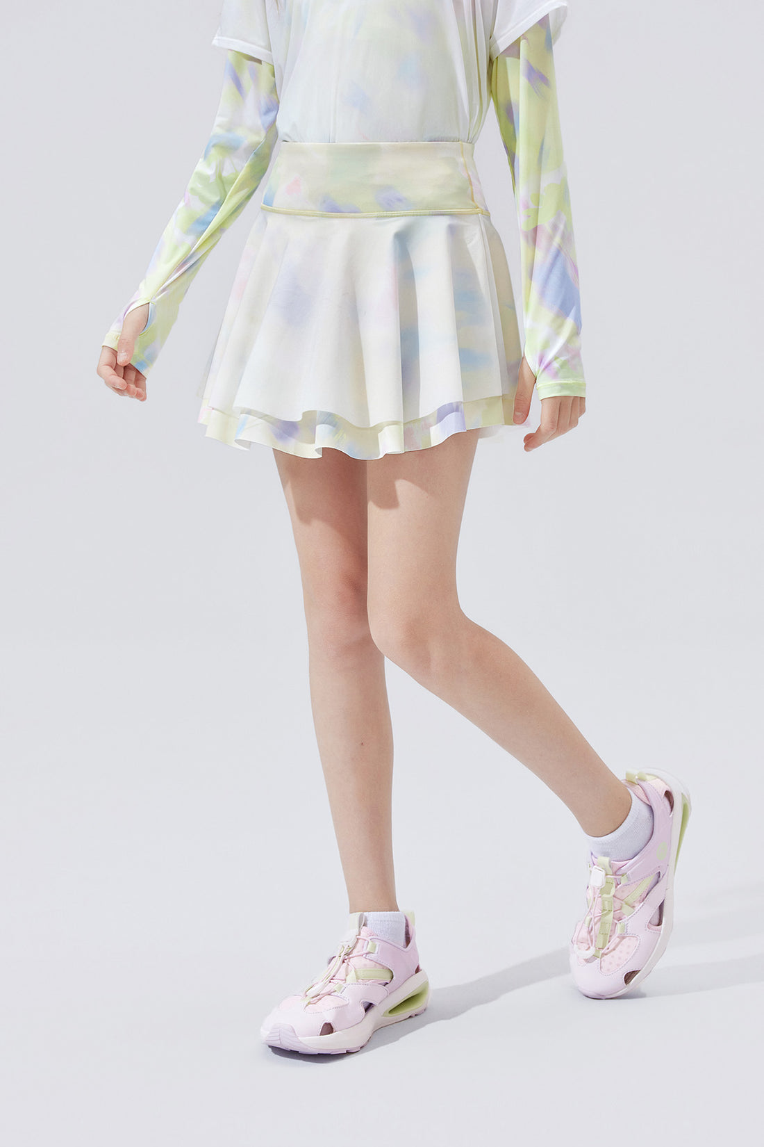 Fairy Printed Skirt **Bloom Romance Yellow**