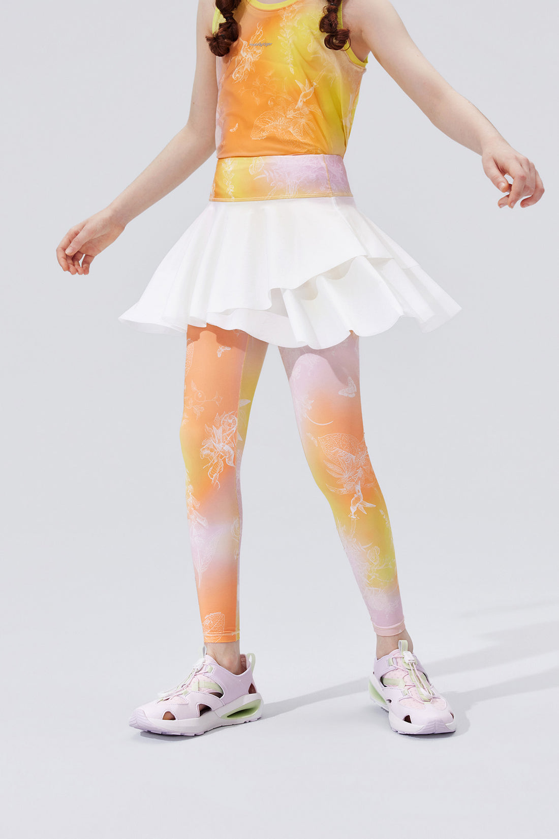 Fairy 2-in-1 Leggings **Gradient Buzz Yellow**