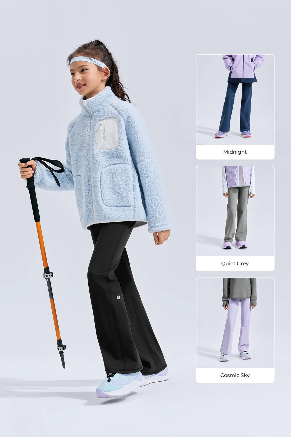 Cloudie Solar Bootcut Leggings **Charcoal Black**