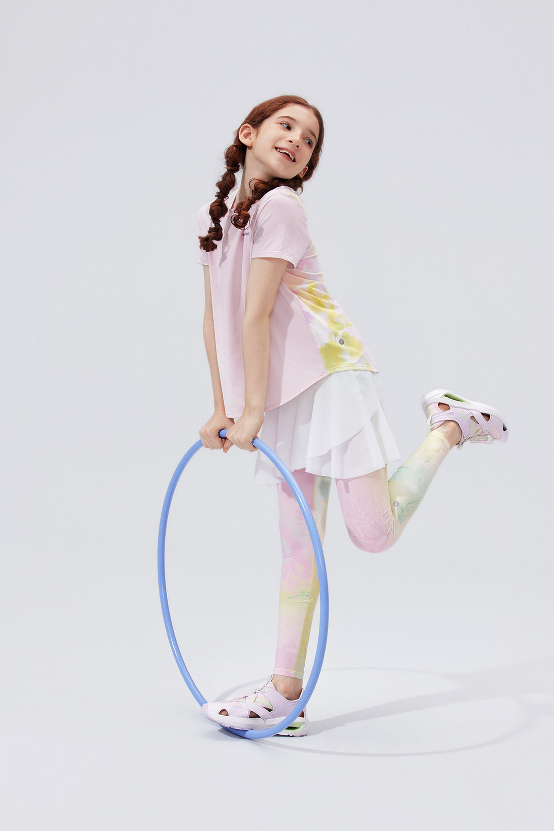 Fairy 2-in-1 Leggings **Color Coral Yellow**