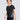 Air Supply Color Blocking Sports Tee **Charcoal Black**