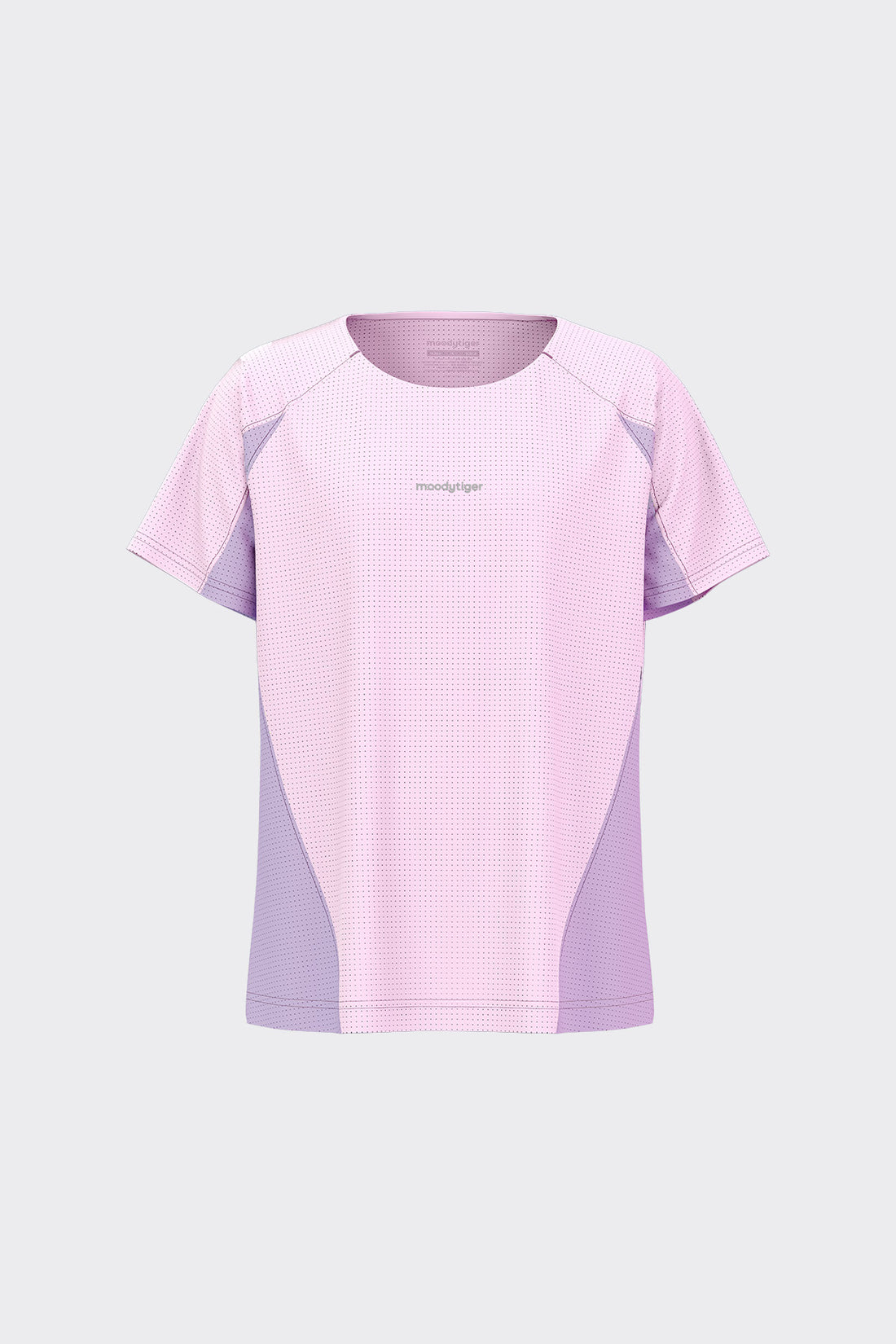 Air Supply Color Blocking Sports Tee **Pink Diamond1**
