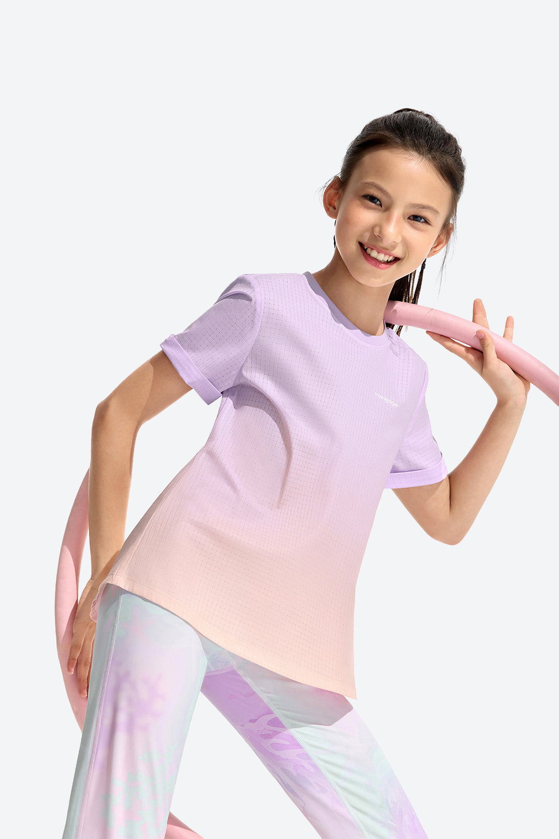 Air Supply Gradient Short Sleeve **Taro Coral**