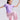 Air Supply Side Tie Short Sleeve Tee **Whelan Purple**
