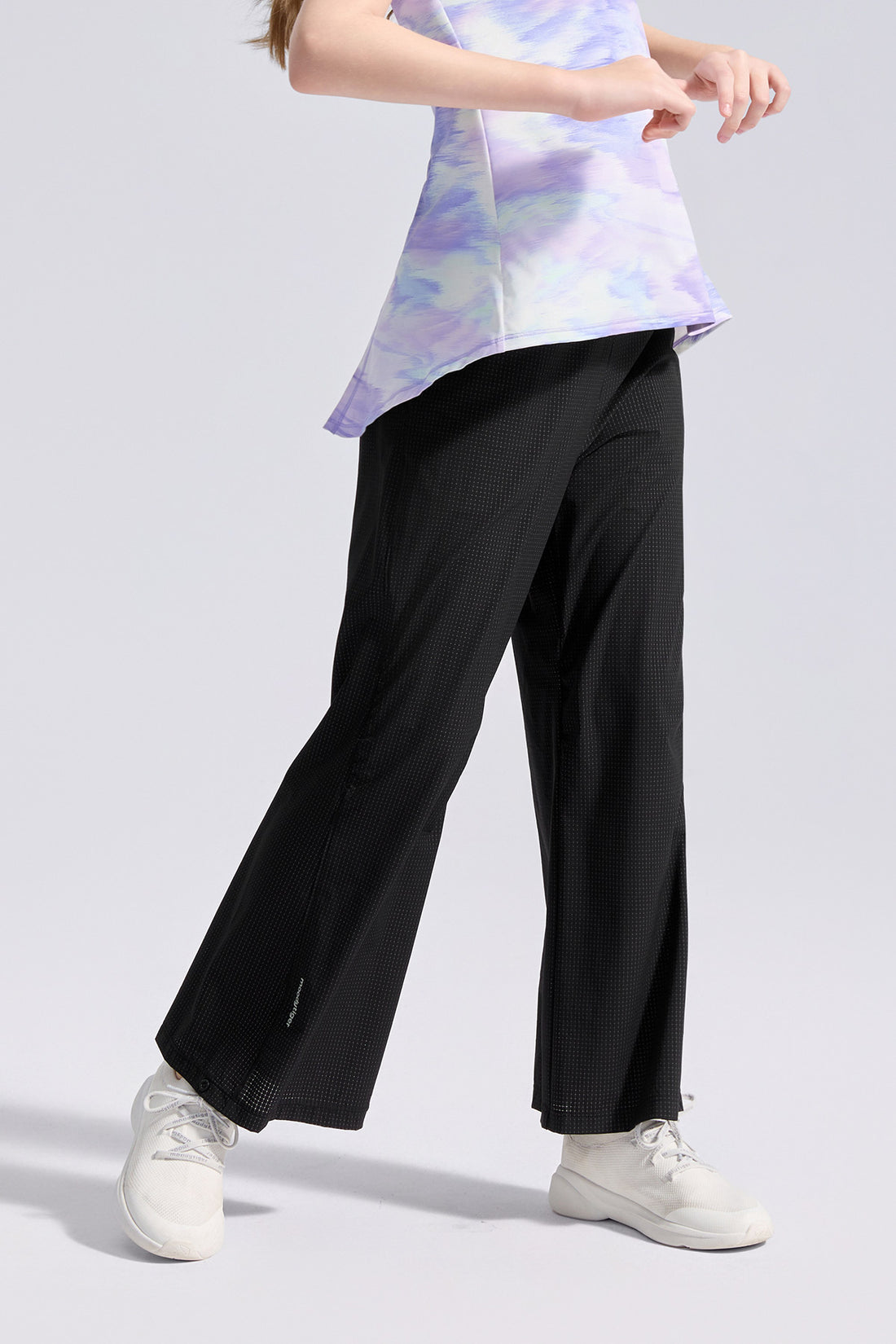 Air Supply Wide Leg Pants **Charcoal Black**