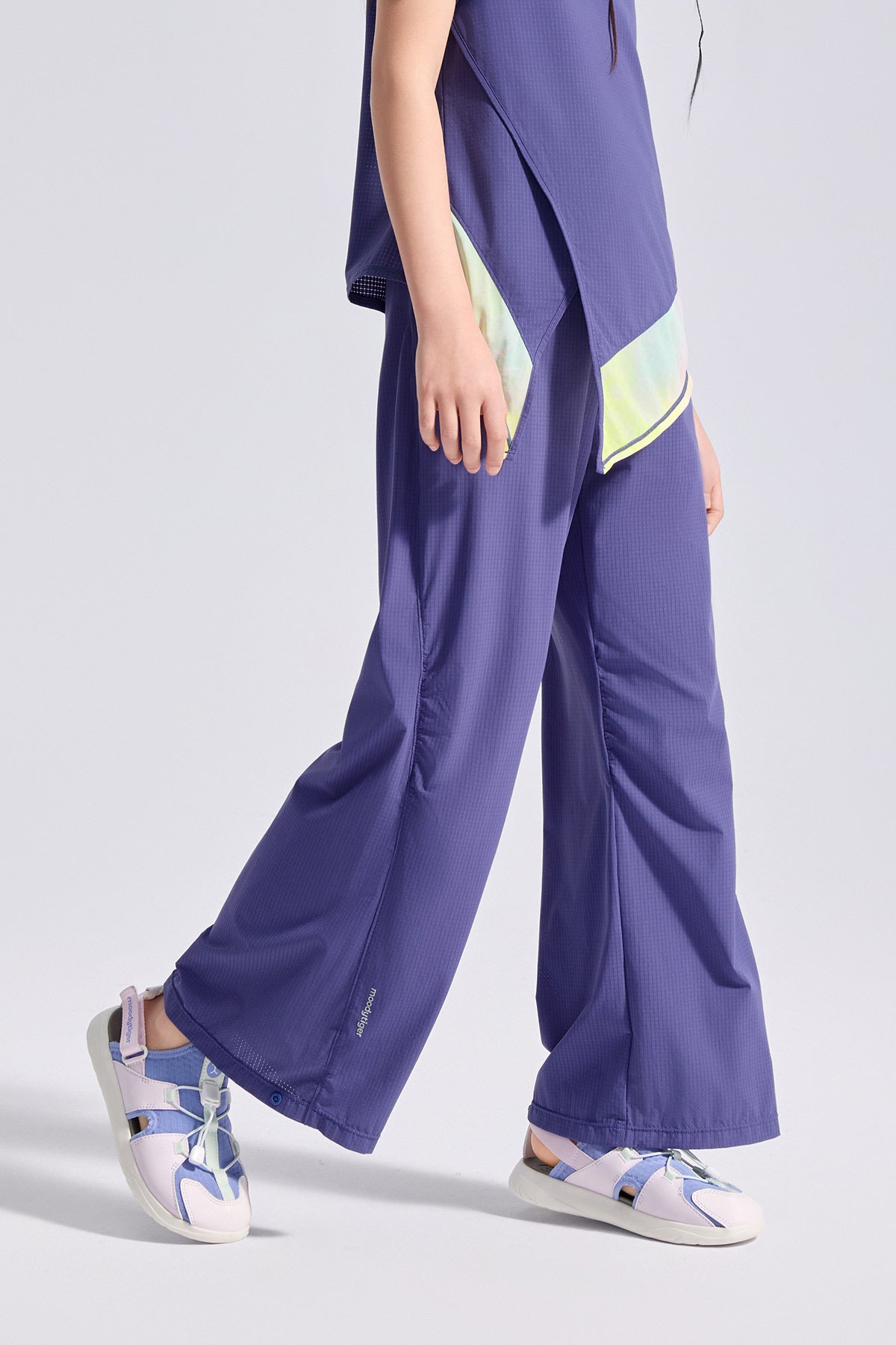 Air Supply Wide Leg Pants **Future Dusk**