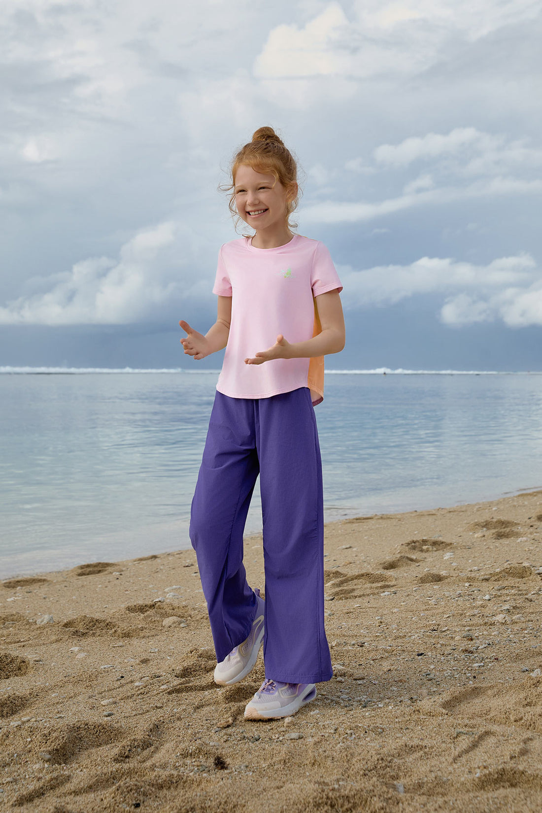 Air Supply Wide Leg Pants **Future Dusk**