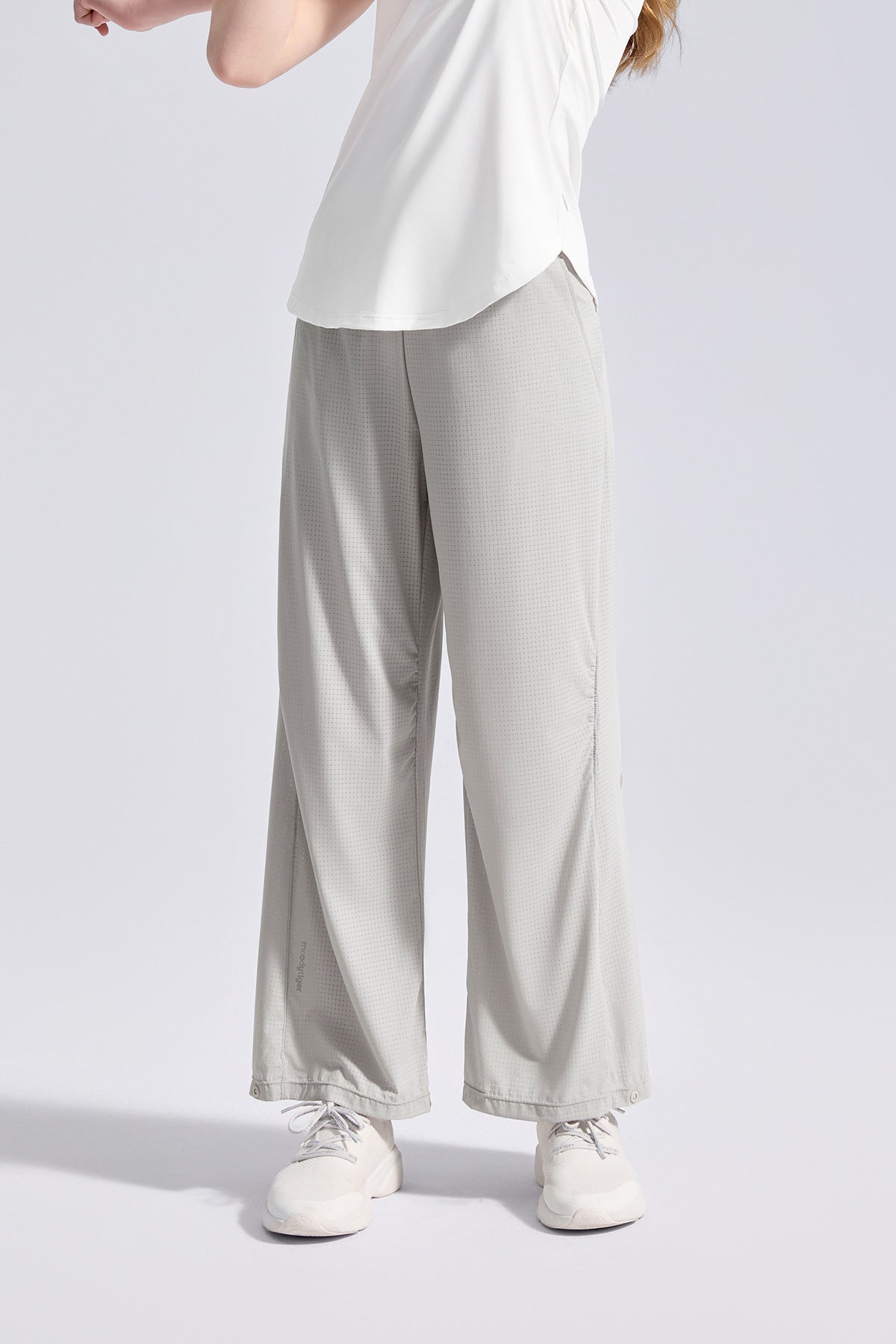 Air Supply Wide Leg Pants **Moon Grey**