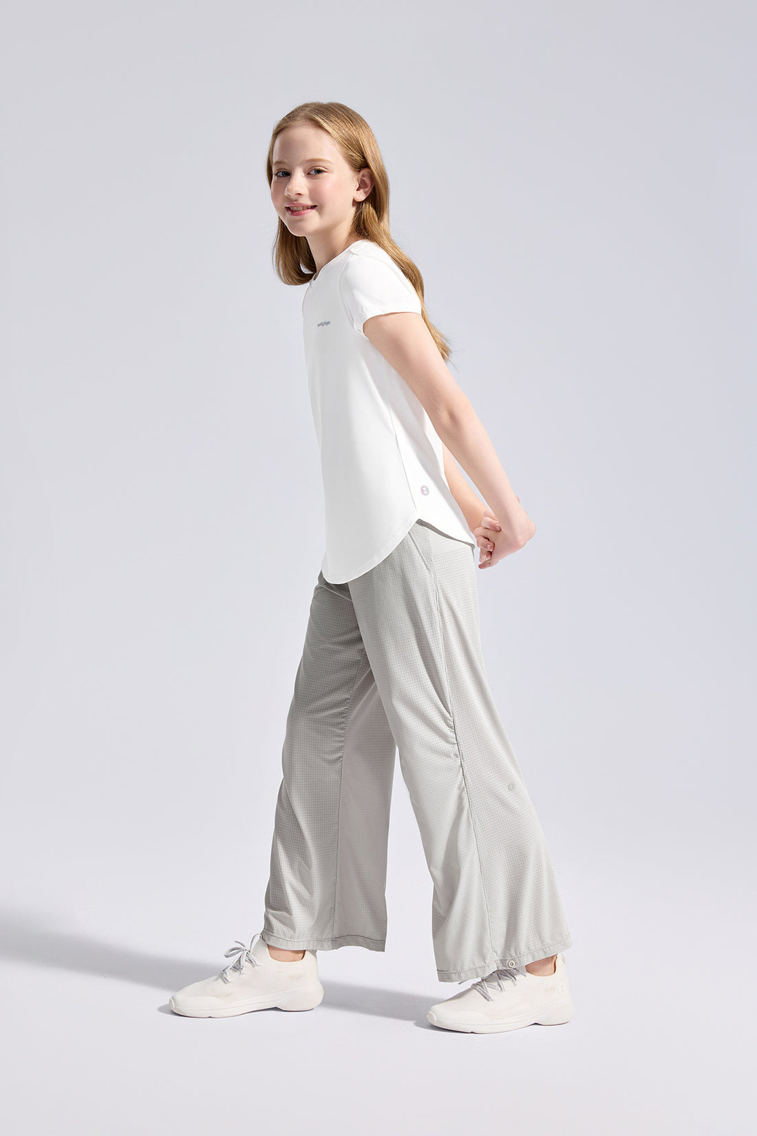 Air Supply Wide Leg Pants **Moon Grey**