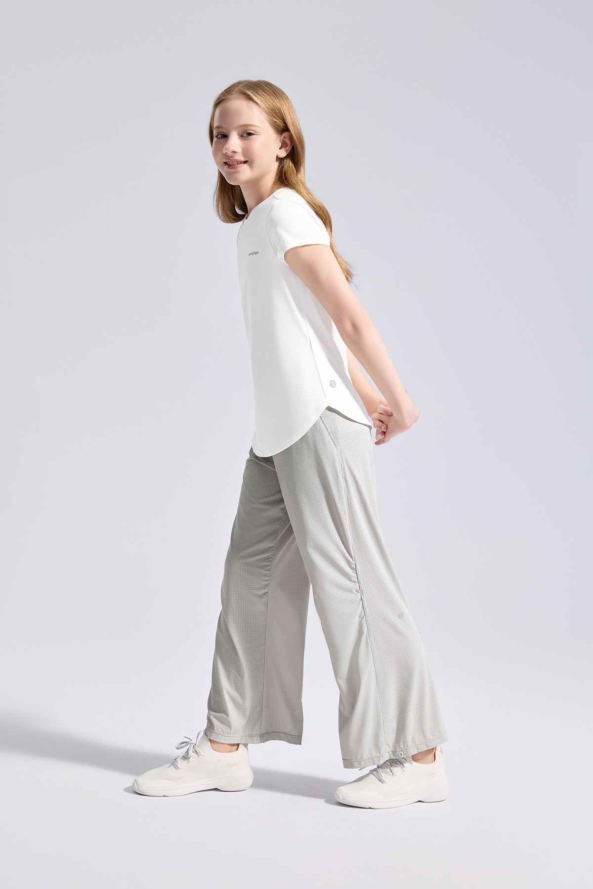 Air Supply Wide Leg Pants **Moon Grey**