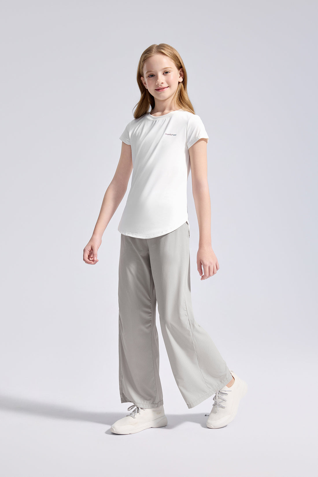 Air Supply Wide Leg Pants **Moon Grey**