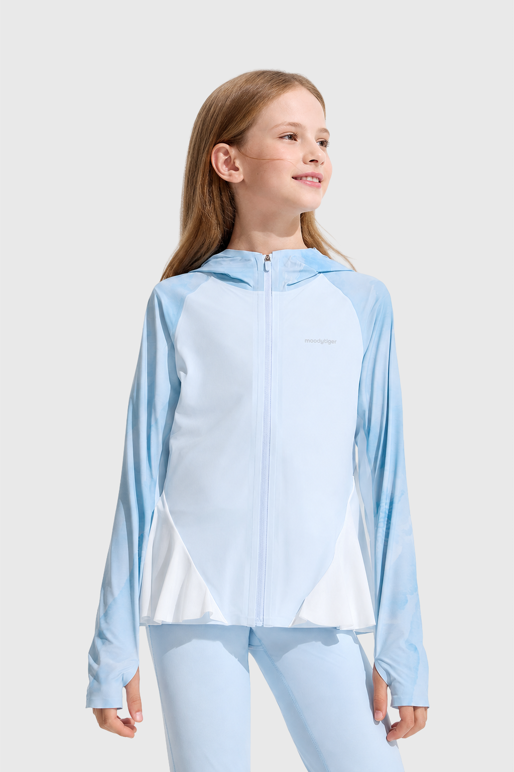 Breezy Air Seamless Jacket **Coral Realm Blue**