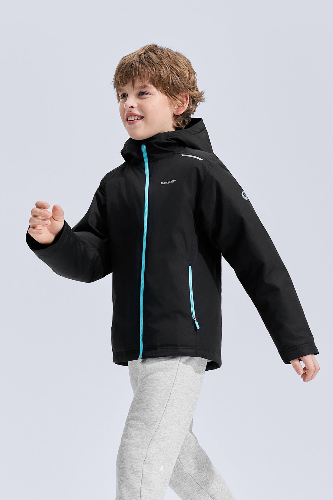 Cargo Down Jacket **Charcoal Black**