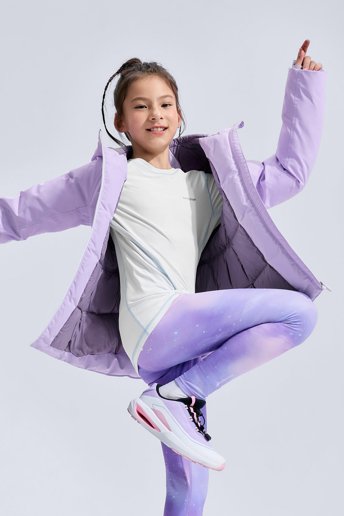 Cargo Down Jacket **Taro Purple**