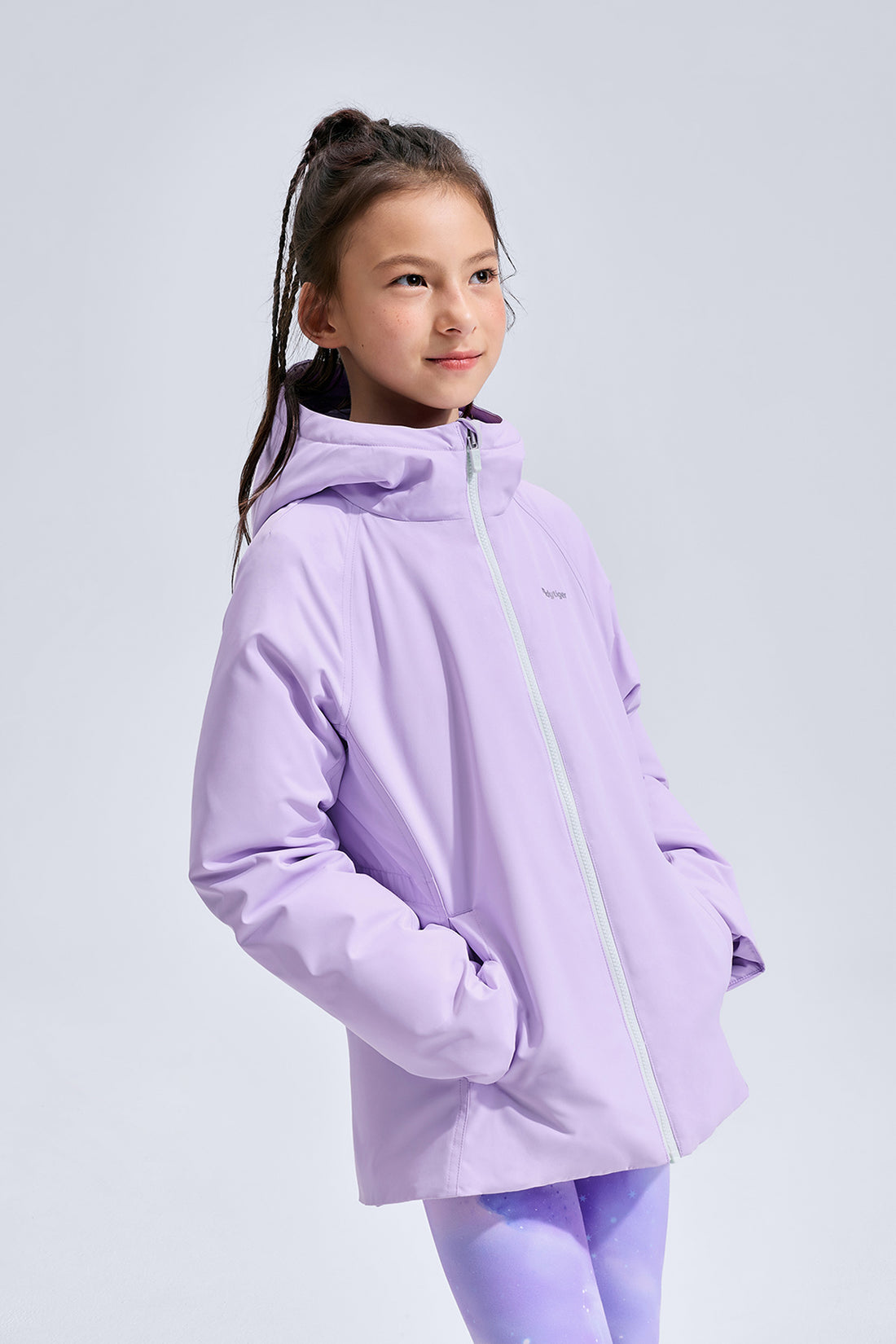 Cargo Down Jacket **Taro Purple**