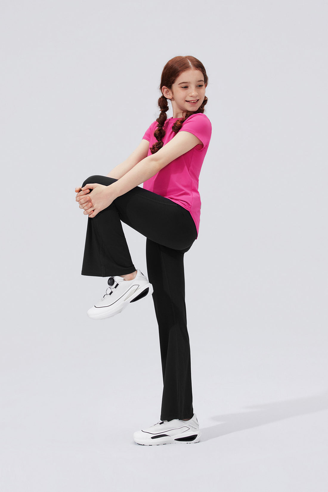 Cloudie Air Bootcut Leggings **Charcoal Black**