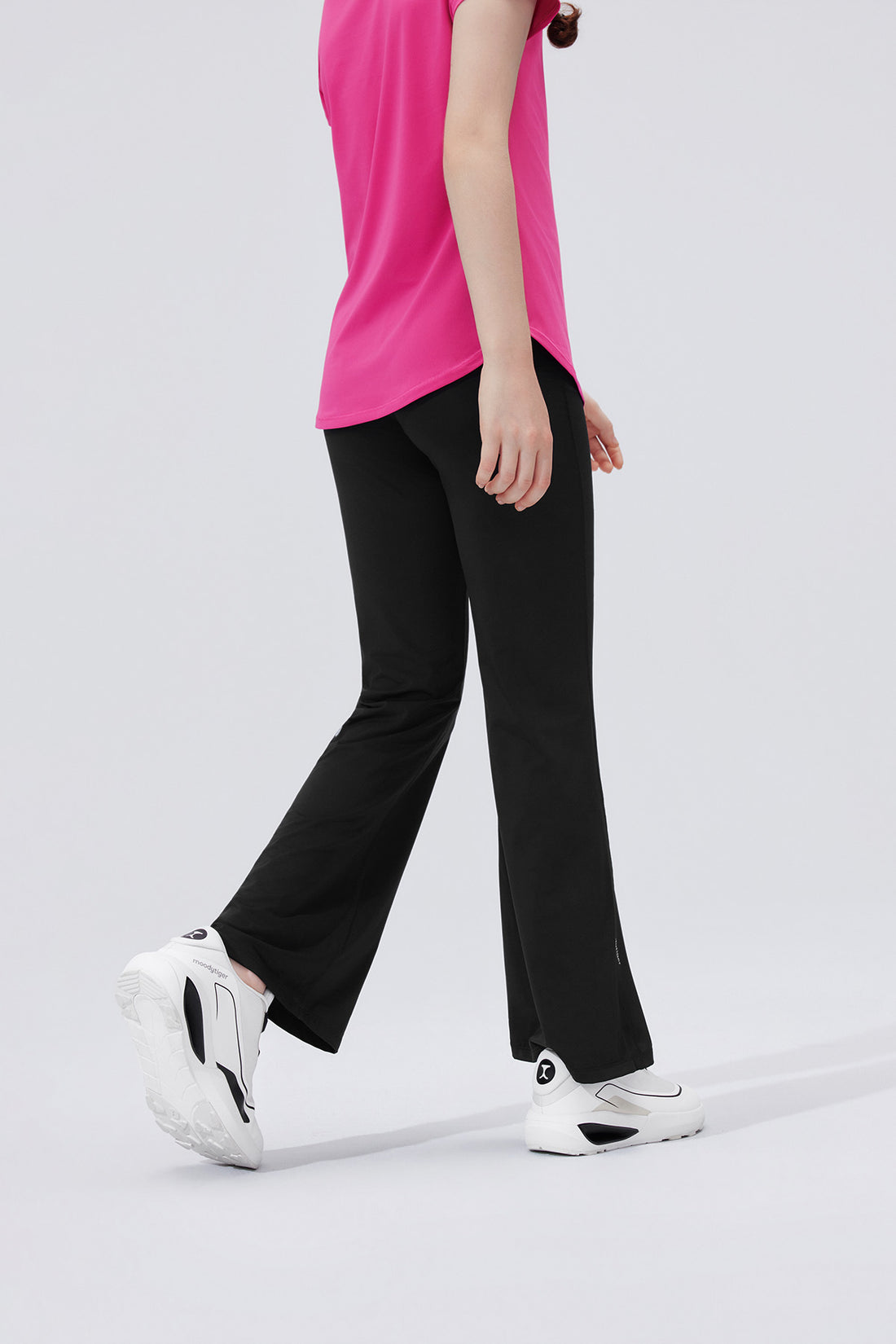 Cloudie Air Bootcut Leggings **Charcoal Black**