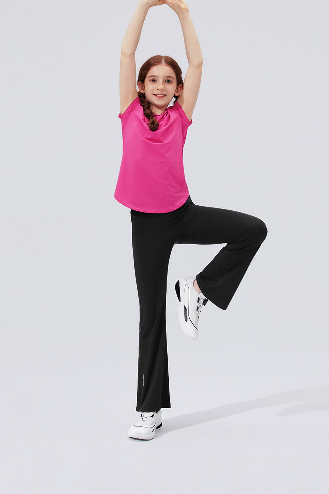 Cloudie Air Bootcut Leggings **Charcoal Black**