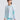 2-in-1 Light Weight Long Sleeve Tee **Lustrous Blue**