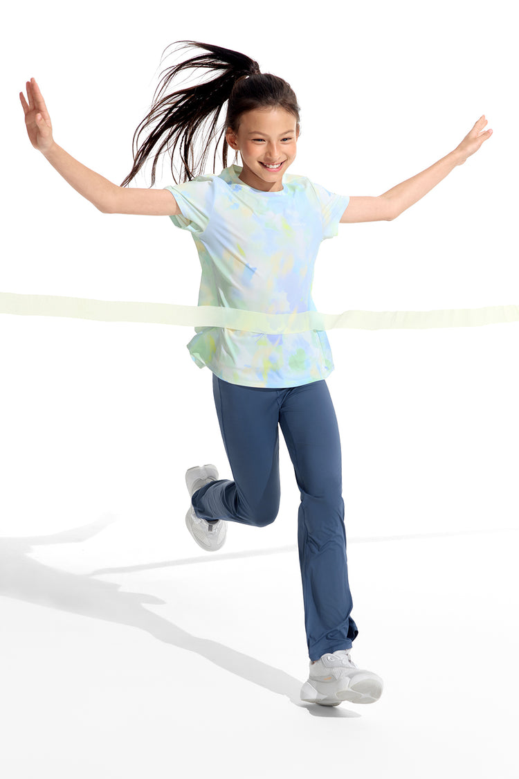 Cloudie Air Bootcut Leggings **Blue Wing Teal**