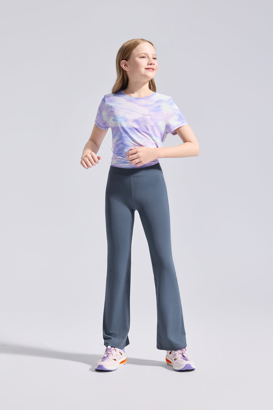Cloudie Air Bootcut Leggings **China Blue**