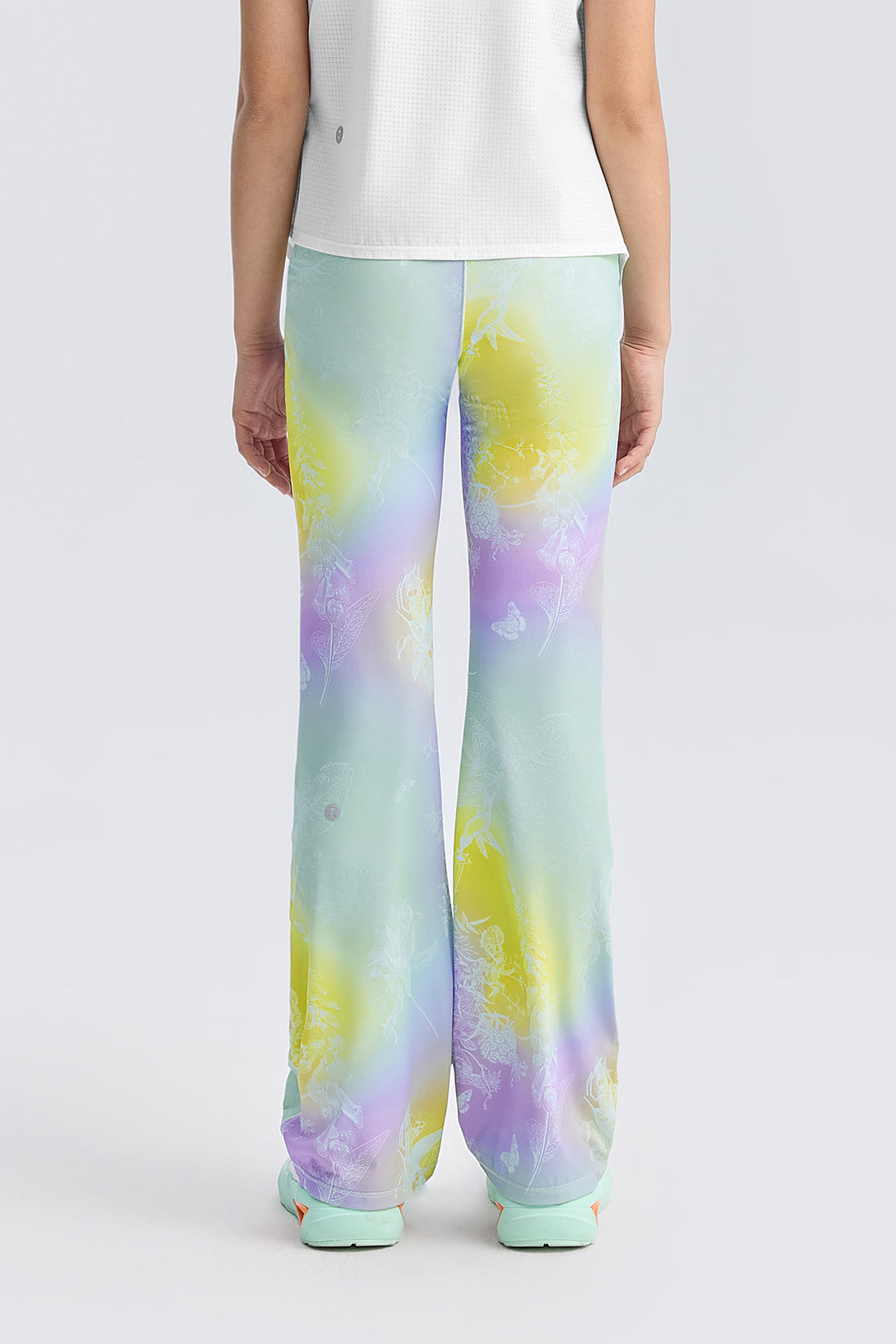 Cloudie Air Bootcut Leggings **Gradient Buzz Cyan**
