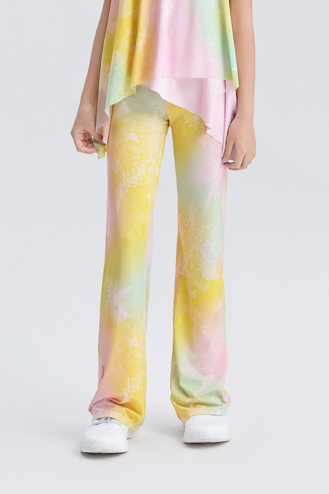 Cloudie Air Bootcut Leggings **Gradient Buzz Pink**