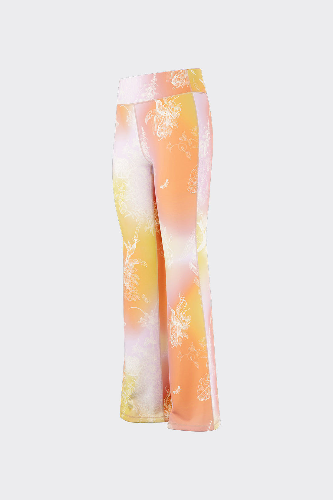 Cloudie Air Bootcut Leggings **Gradient Buzz Yellow**