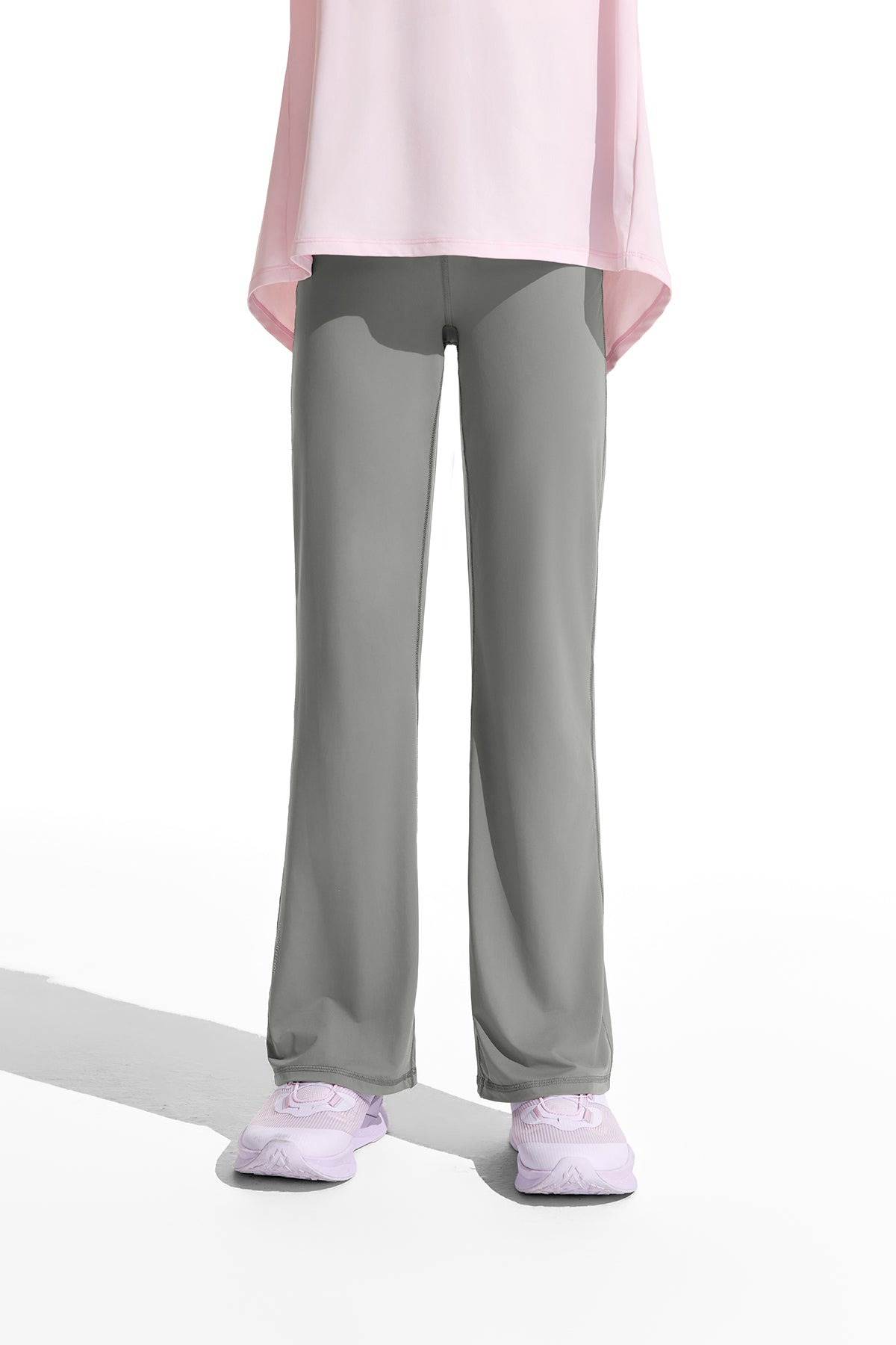 Cloudie Air Bootcut Leggings **Quiet Grey**