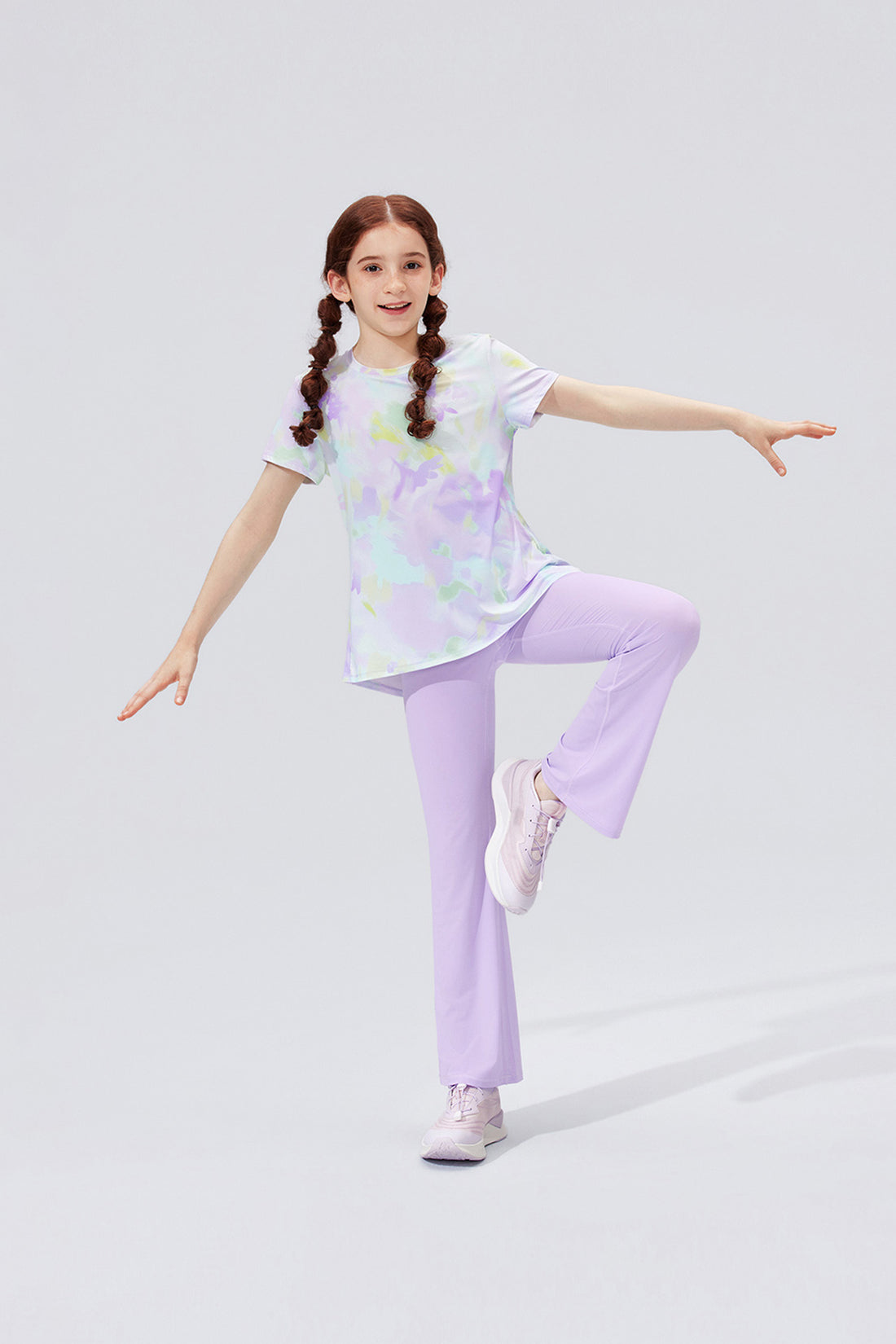 Cloudie Air Bootcut Leggings **Taro Purple**