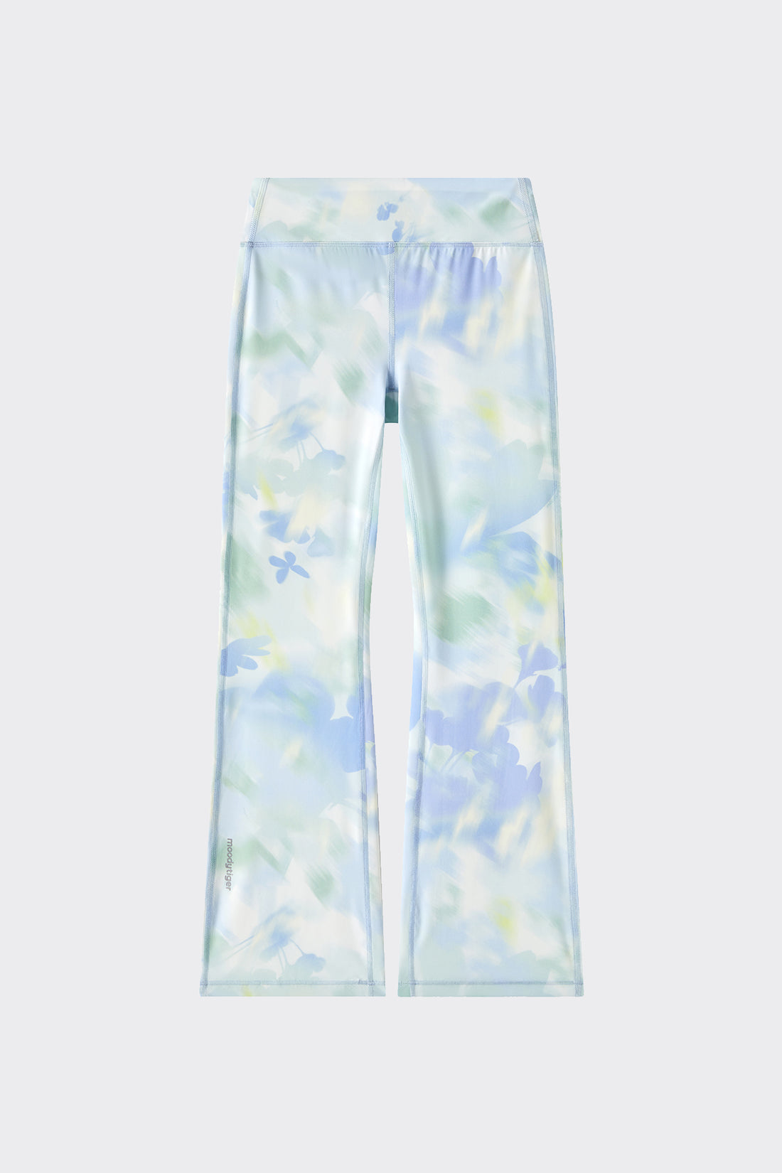 Cloudie Air Printed Bootcut Leggings **Bloom Romance Blue**
