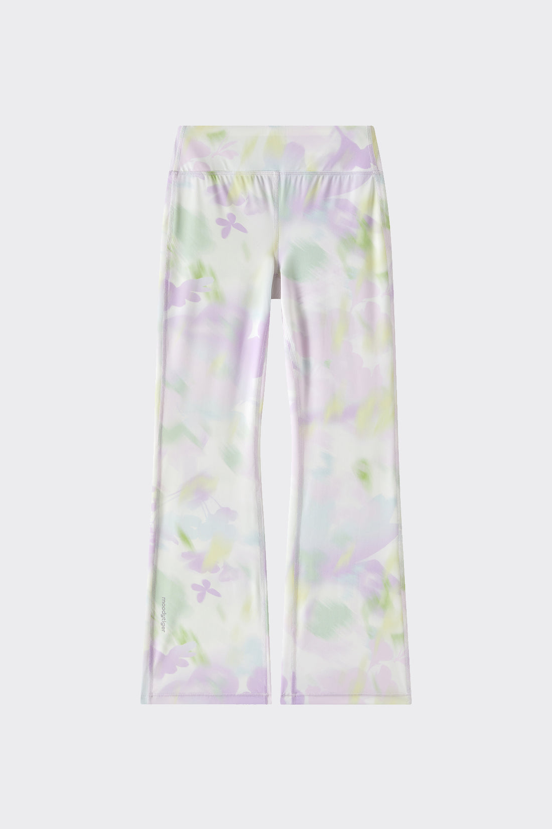 Cloudie Air Printed Bootcut Leggings **Bloom Romance Purple**