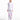 Cloudie Air Printed Bootcut Leggings **Color Coral Pink Purple**