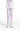 Cloudie Air Printed Bootcut Leggings **Color Coral Pink Purple**