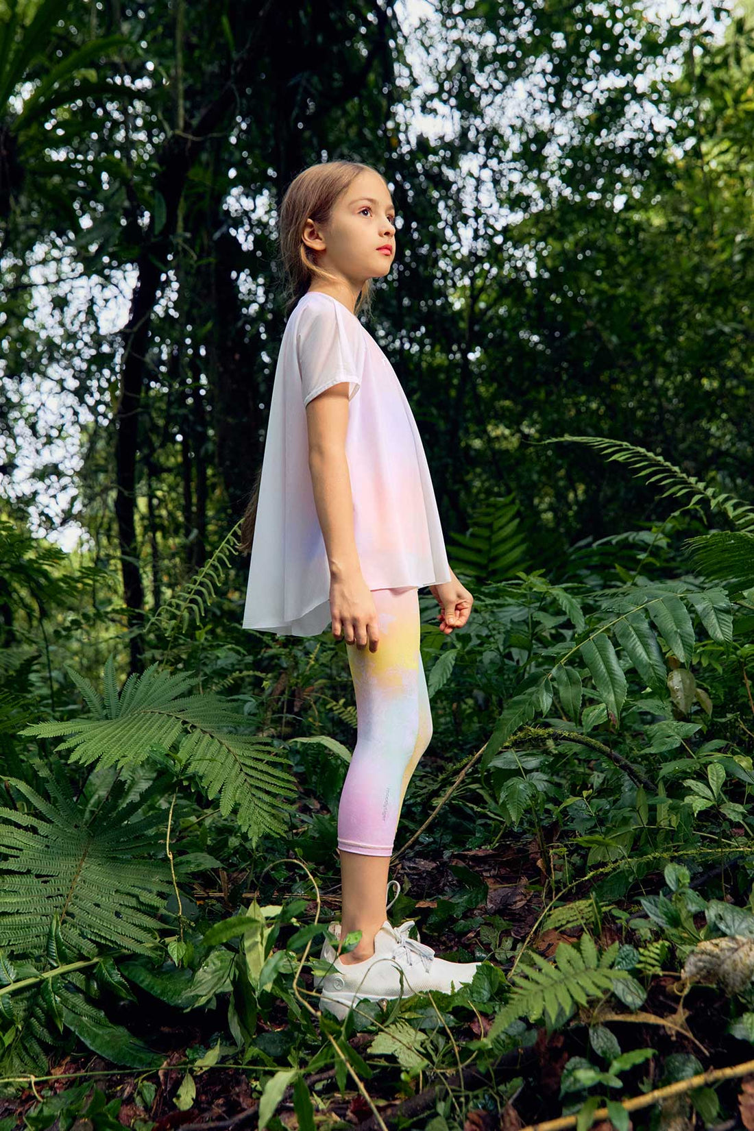 Cloudie Air Printed Leggings **Gradient Buzz Pink**