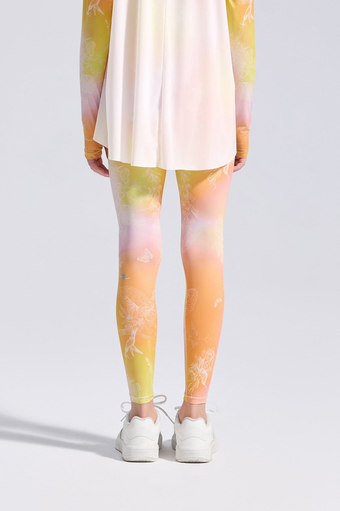 Cloudie Air Printed Leggings **Gradient Buzz Yellow**
