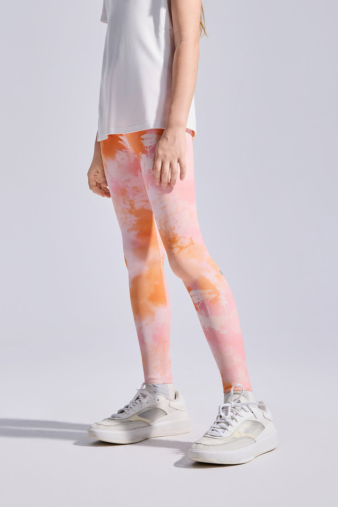 Cloudie Air Printed Leggings **Rainforest Orange**