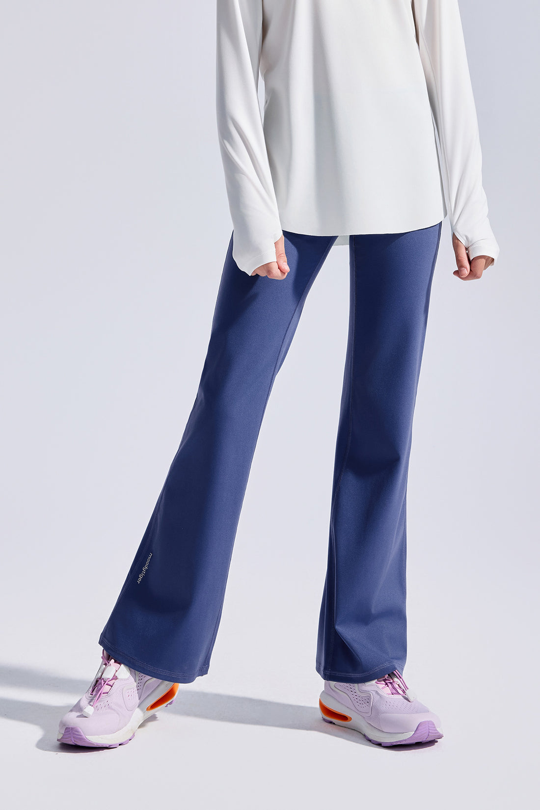 Cloudie Essential Bootcut Leggings **Blue Wing Teal**