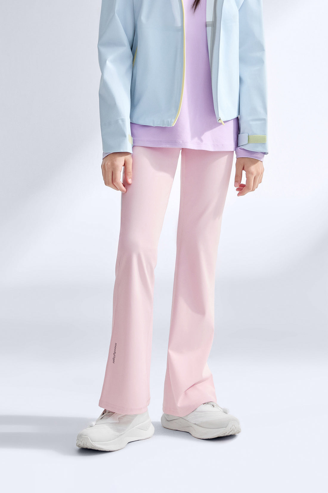 Cloudie Essential Bootcut Leggings **Rose Quartz**
